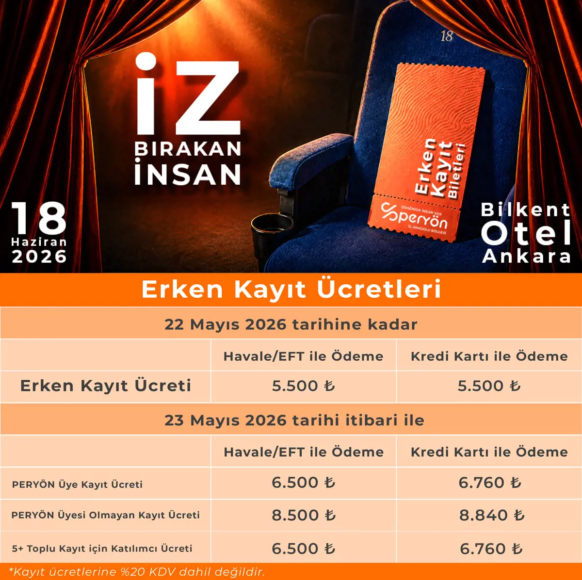 Kayıt Ücretleri